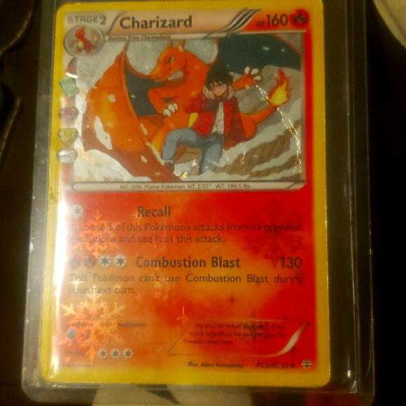 Charizard rc5/rc32 Holo Radiant Collection Pokemon